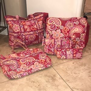 Vera Bradley Laptop Messenger Bag & FREE Case